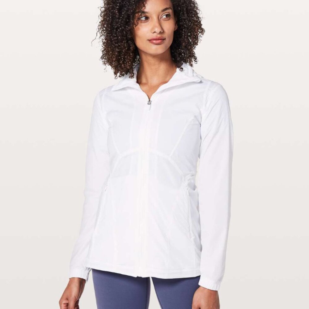 Lululemon Such a Cinch Jacket Windbreaker in White - 6